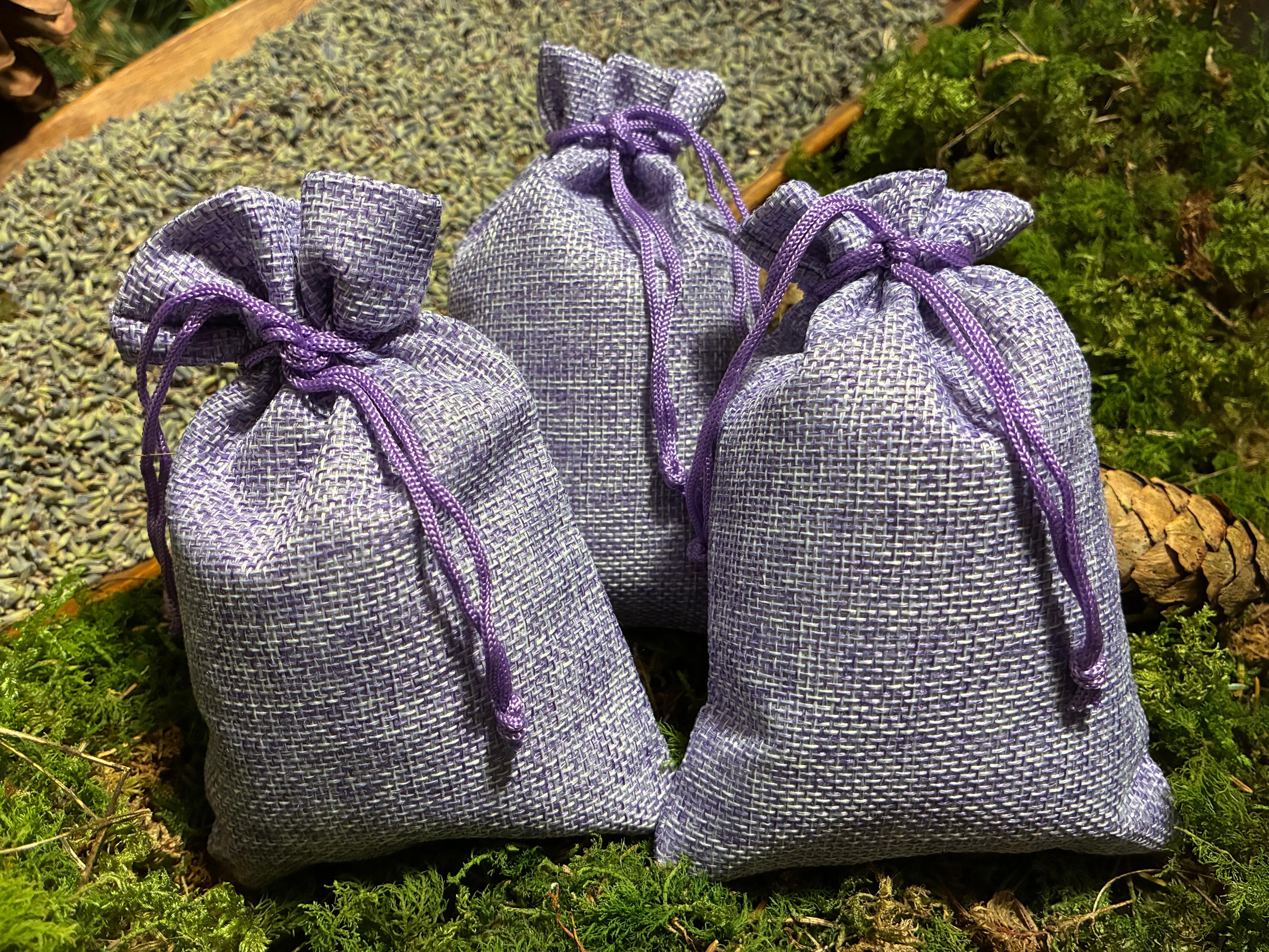 Bio Lavendelsäckchen Provence 30 g – Lila, Beige oder Weinrot