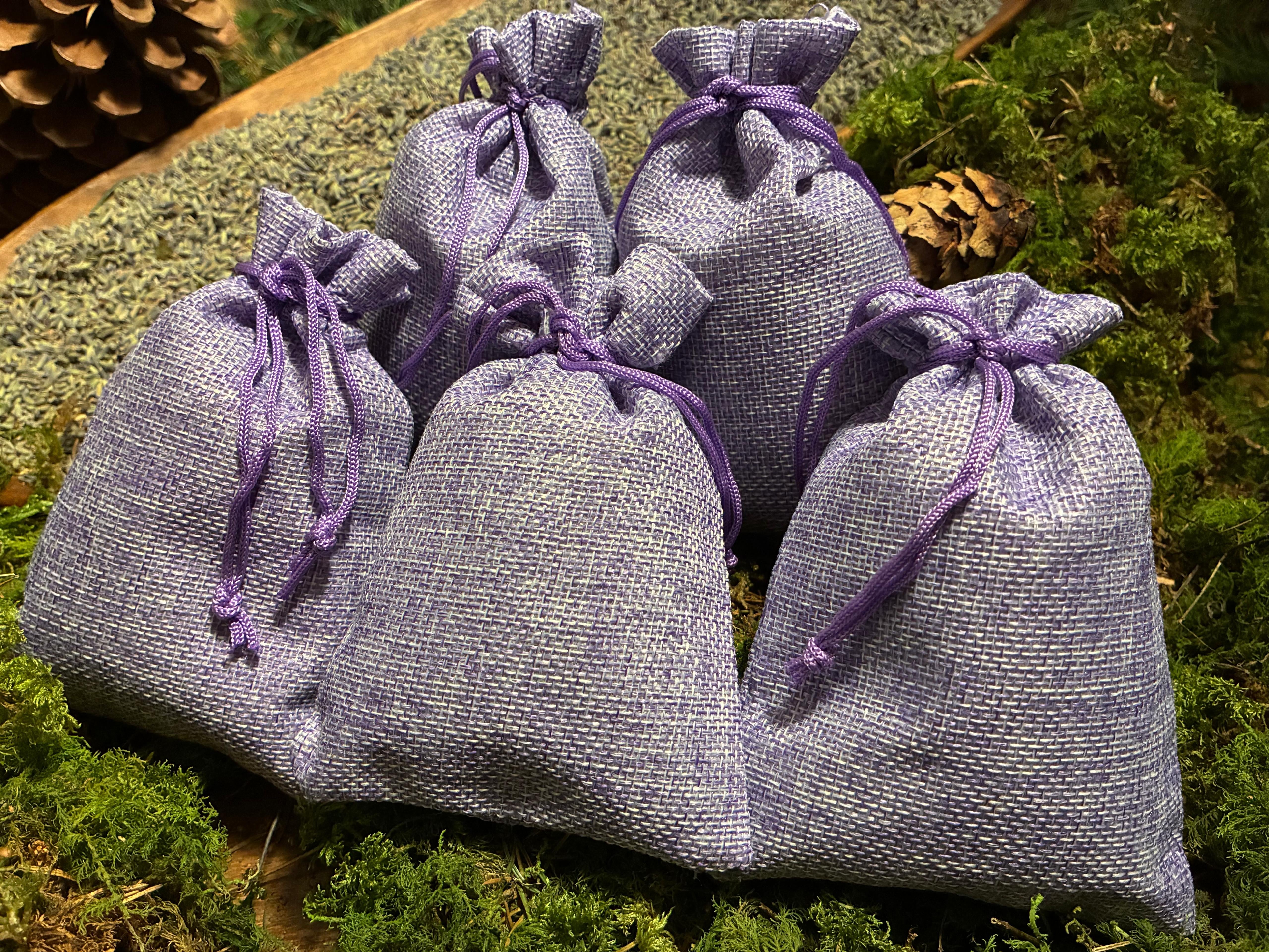 Bio Lavendelsäckchen Provence 30 g – Lila, Beige oder Weinrot