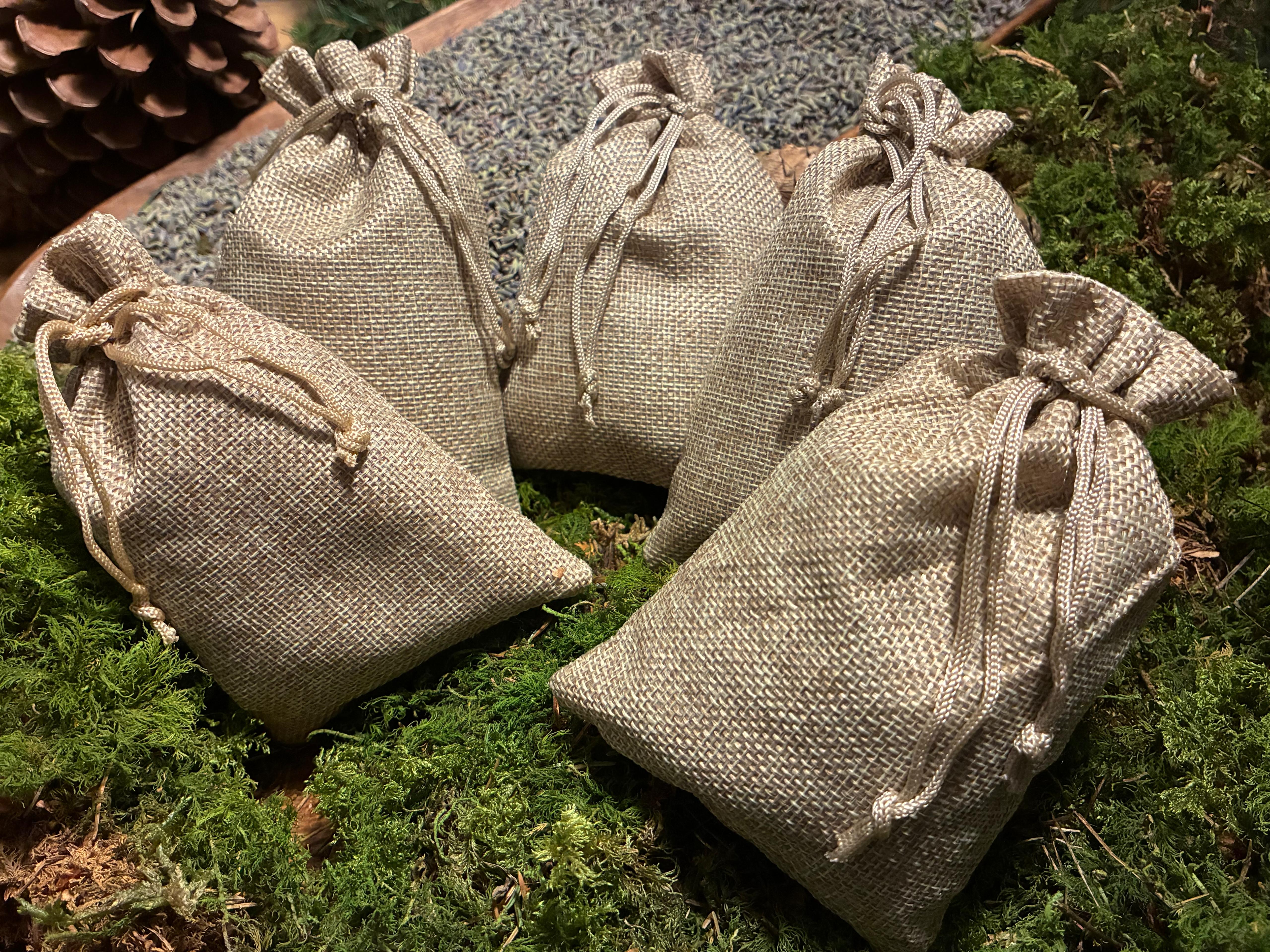 Bio Lavendelsäckchen Provence 30 g – Lila, Beige oder Weinrot