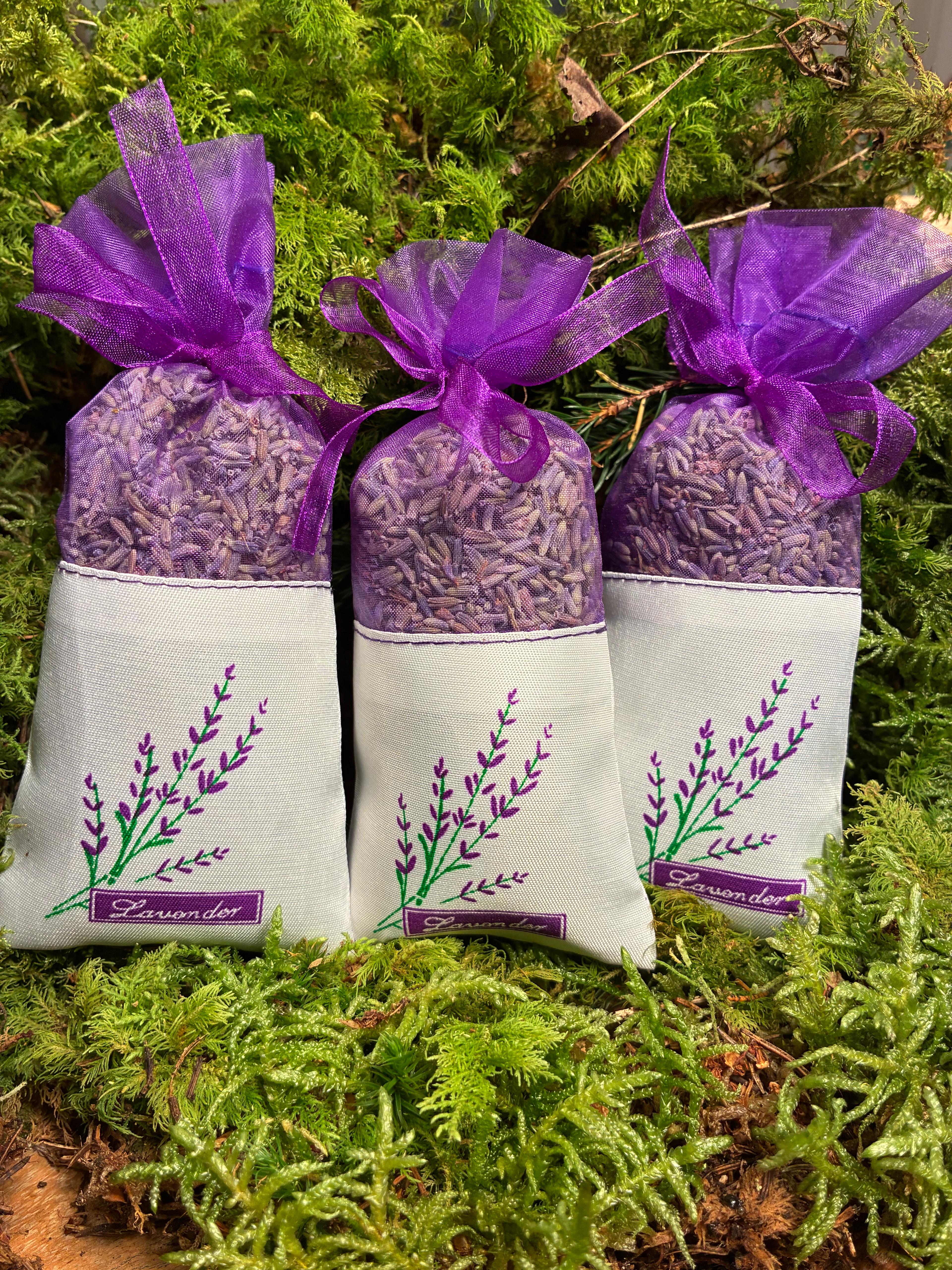 Bio Lavendelsäckchen Provence 18 g – Lila mit Lavendelmotiv