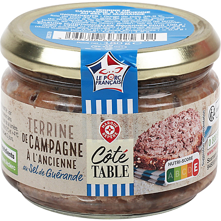 Campagne Ancien | Landterrine mit Meersalz